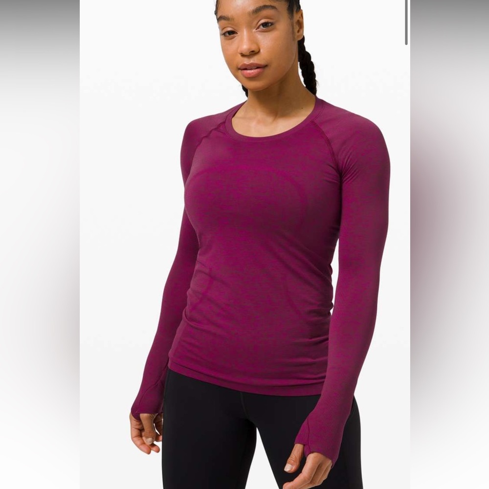Lululemon swiftly tech long sleeve 2.0 size 6